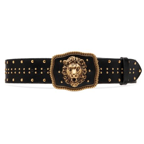 lion belt gucci|gucci belt lion buckle.